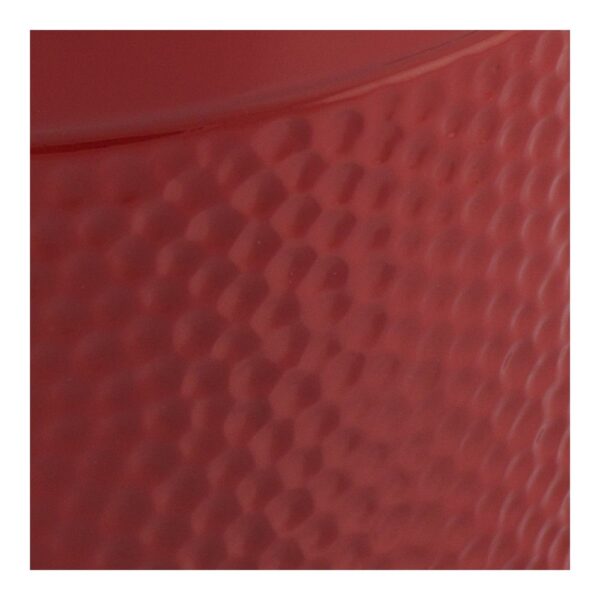 Изображение 2 Сковорода керамическая с керамической крышкой Ceraflame Hammered, красный