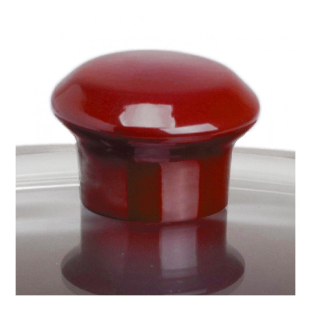 Изображение 5 Сковорода керамическая с крышкой Ceraflame Duo 28 см, красный