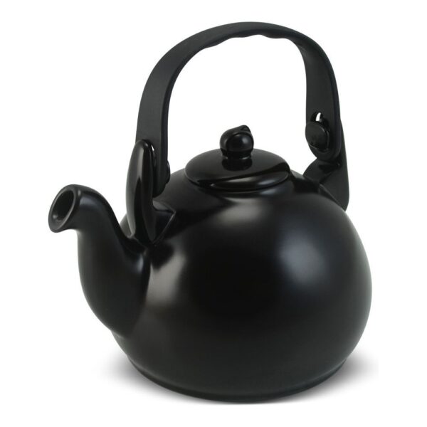Чайник наплитный 1,7 л керамический Ceraflame Colonial, черный N52219