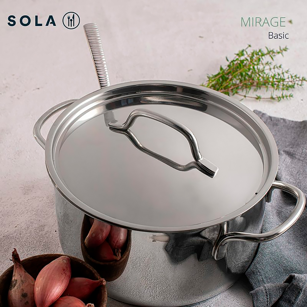 Фото 6 Набор посуды 4пр. SOLA Mirage 13MIRA 004 - Skovoroda.by Изображение 6 4пр. SOLA Mirage 13MIRA 004 - Skovoroda.by