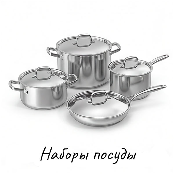 Набор посуды купить на Skovoroda.by