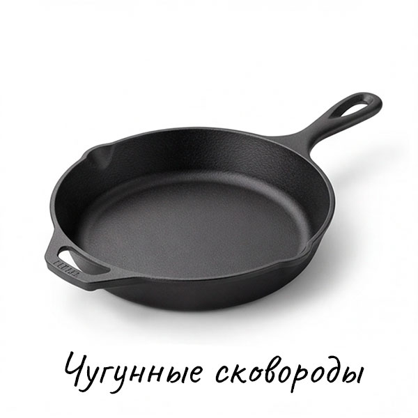Чугунные сковороды купить на Skovoroda.by