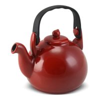Чайник наплитный 1,7 л керамический Ceraflame Colonial, красный N522619