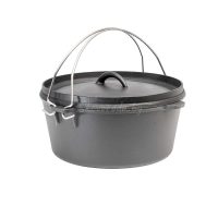 Духовка голландская чугунная Green Kamado L