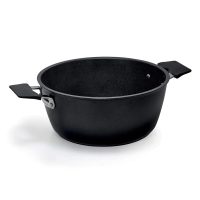 Кастрюля 2,4 л с крышкой, алмазная, Barazzoni 33 Carati, 20 см