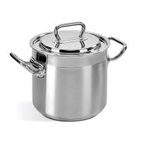 Кастрюля 5,25 л с крышкой, нержавеющая сталь 1810, Barazzoni Professional , 20 см 169601020