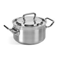 Кастрюля 5,5 л с крышкой, нержавеющая сталь 1810, Barazzoni Professional , 24 см 169602024