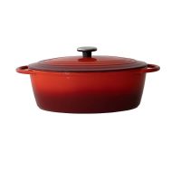 Кастрюля 6,2л чугунная BAUMALU 34x26см Rustica PLUS 1001 39 34 2