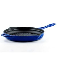 Сковорода гриль чугунная HOSSE 28 см HS Y GTV 28 PARLIAMENT BLUE