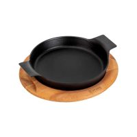 Сковорода на подставке чугунная Lava 18 см LV ECO Y TV 18 K4