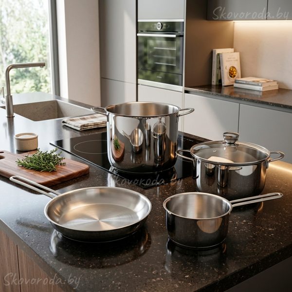 Изображение 2 Набор посуды Pintinox Domus 42000105 - Skovoroda.by