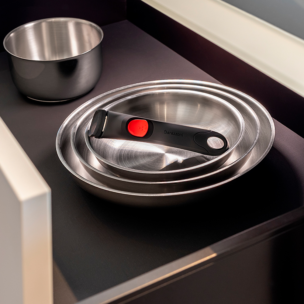 Фото 3 Набор Barazzoni Inox Facile - Skovoroda.by Изображение 3 Набор Barazzoni Inox Facile - Skovoroda.by