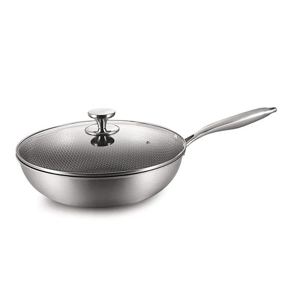 Сковорода-ВОК P.L Honeycombs 81280257, 28см - Skovoroda.by